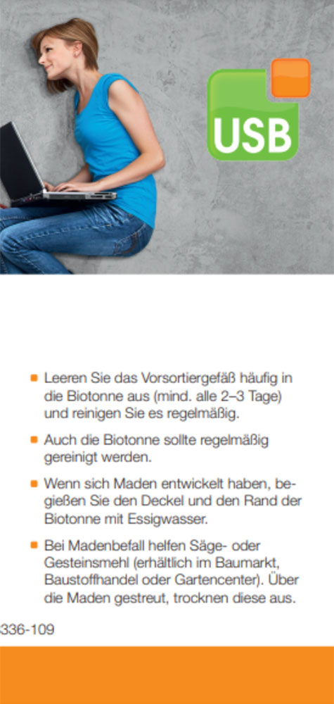 Sortierhilfe für die Biotonne