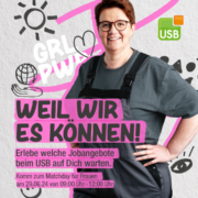 Flyer für den Schnupprtag für Frauen am 29.06.24 von 09:00-12:00 Uhr