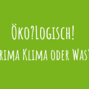 Zu Öko?Logisch! Prima Klima oder was?